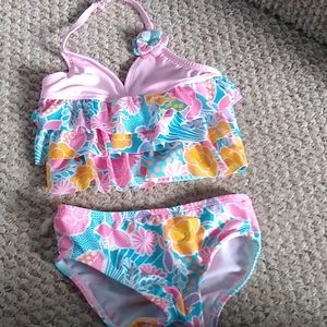 Little girls swim suit (lightly worn)